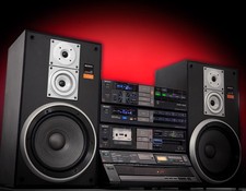 SONY TA-AX410 🌈RaRe🌈 Impianto stereo completo di componenti vintage