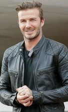 David Beckham Quilted Zipper