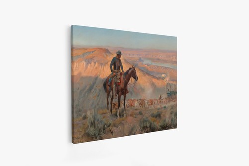 Quadro charles russell trail - quadro,
