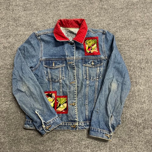 Giacca denim donna senza