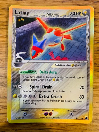 Latias ex delta - latias, (8/113)