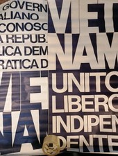 Manifesto Vietnam Anni 70