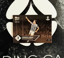 2021-22 Topps Now UEFA CL - Federico Chiesa Nero Parallelo /10 - Juventus
