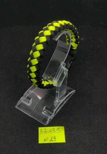 Bracciale paracord 550 - bracciale, nero/