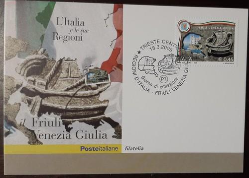 Cartolina regioni friuli - cartolina,