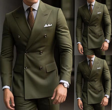 Tuta uomo verde scuro pizzo