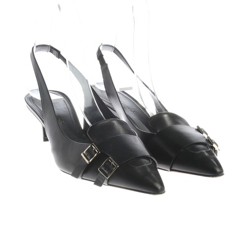 Slingbacks santoni nero - slingbacks, 37