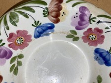 MONDOVI-RICHARD GINORI-ANTICA CERAMICA FLOREALE-PIATTO FONDO-MARCHIO ARALDICO