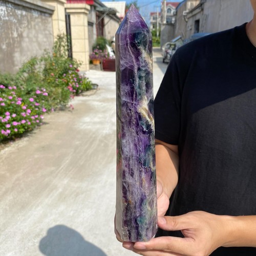 Colonna cristallo fluorite