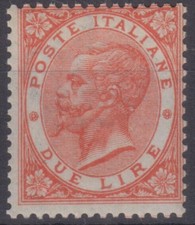 REGNO D'ITALIA 1863 2 LIRE DE
