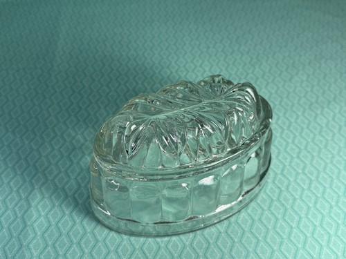 Jelly mould vintage glass - jelly,