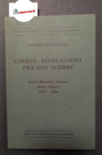 Bevilacqua fernando cinque - bevilacqua, fernando,
