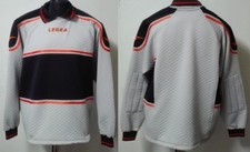 MAGLIA PORTIERE LEGEA GRIGIO NERO ARANCIO ORIGINALE TG. XL GOMITI IMBOTTITI