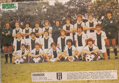 Poster udinese 1979 23x31cm - poster,