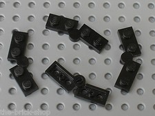 4 x Charniere LEGO black hinge