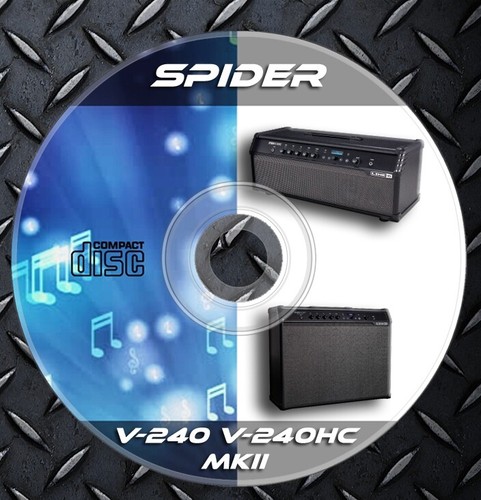 000 patches line6 spider v - spider,