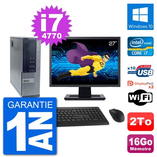 Dell 7020 sff ecran - pc,