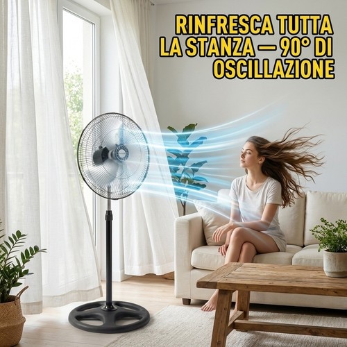 Ventilatore piantana turbo - ventilatore,