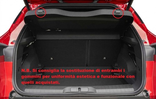Gommini rinforzati per mensola - per,