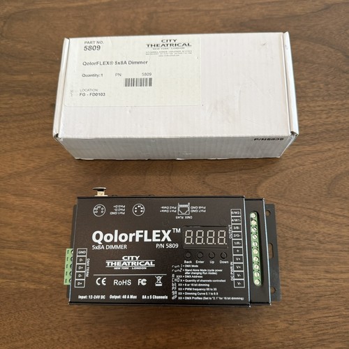 City theatrical qolorflex 5x8a - city,