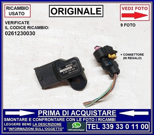 Sensore pressione collettore - sensore,