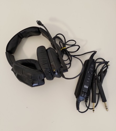 Akg av100 aviation headset - aviation,