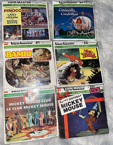 View master disney reel - view-master, packs