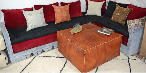 Pouf pelle nuovo - pouf, a