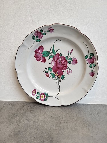 Piatto decorazione fiori in - di,