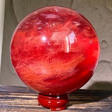 Quarzo Fuso Rosso - Cristallo Paesaggio Artigianale - 7,6LB