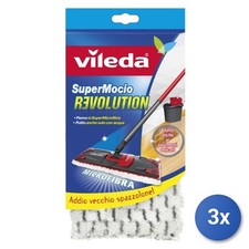 3x Vileda Supermocio