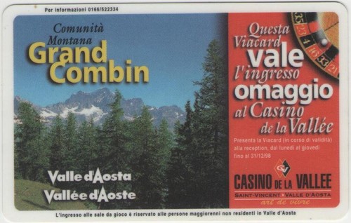 Viacard valle aosta - valle, d'aosta