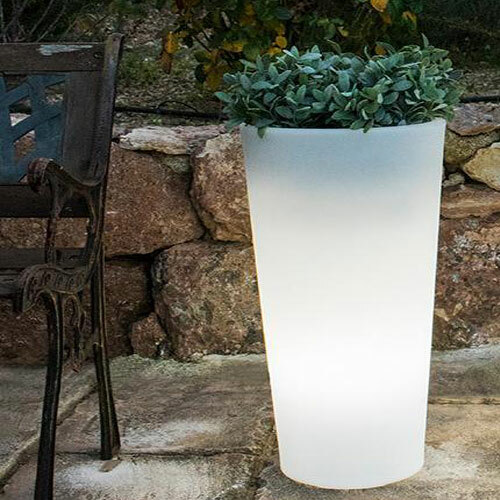 Vaso luminoso solare led - solare, rgb