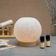 Nasoterapia Auris Lampada Diffusore Elettrico per Oli Essenziali in Ceramica