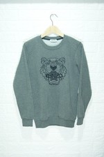 Felpa Kenzo Tigre Grigia 100%