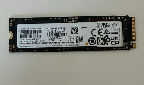 Ssd nvme 1tb samsung - nvme,