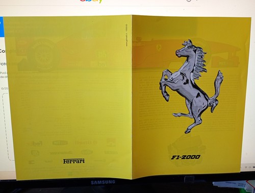 Ferrari 2000 brochure - ferrari, f1-2000