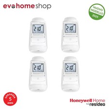 HR934WE - Kit 4 Testine Termostatiche smart per Evohome Honeywell Nuovo Modello