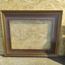 VECCHIA CORNICE VINTAGE ANNI 70 IN LEGNO 