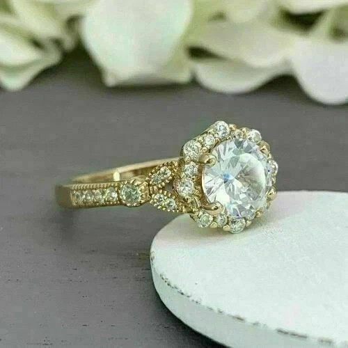 Anello anniversario moissanite - anniversario,