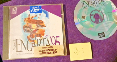 Microsoft encarta 95 - encarta, '95