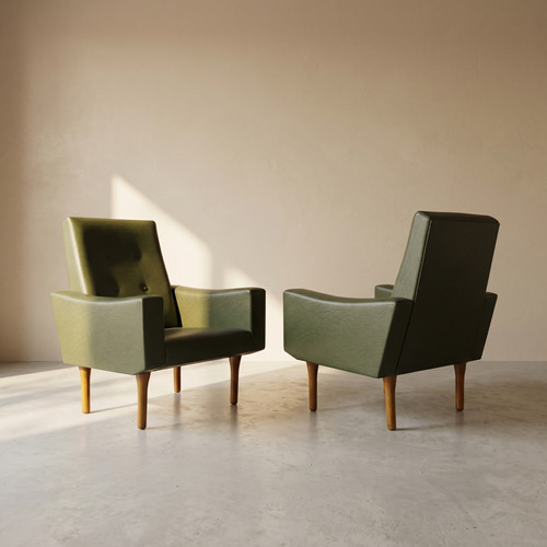 Coppia poltrone vintage anni