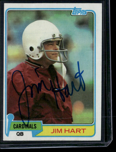 1981 topps jim hart - 1981,