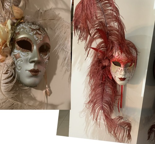 Maschere veneziane artigianali - maschere,