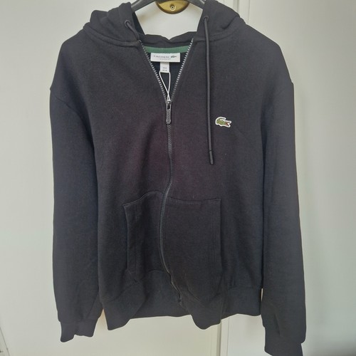 Felpa tuta uomo lacoste nera - tuta,