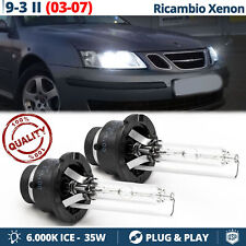 2 Lampade BIXENON D2S PER Saab 9-3 II fino 2007 RICAMBIO 35W 6000K HID GHIACCIO