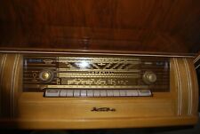 Radio a valvole con tv gira dischi bobina presa microfono 2 vie bar