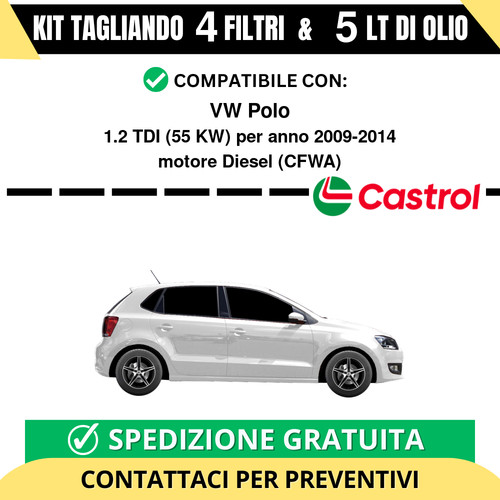 Tagliando per polo 2 tdi - tagliando,
