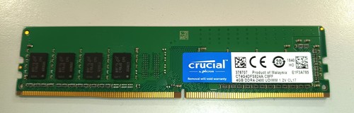 Barrette mémoire ram - mÉmoire, crucial