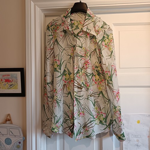 Blusa zara stampa - zara, tropicale